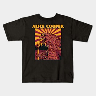 Dino Sings of Alice Cooper Kids T-Shirt